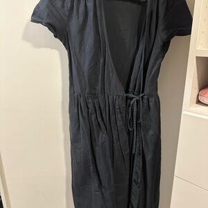 OAK + FORT Charcoal Dress